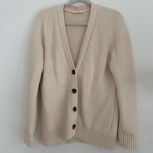 EVERLANE Honeycomb Cardigan
